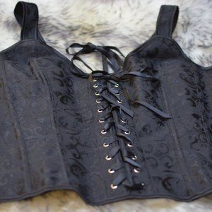 Bodice Top Black Women's Size XL